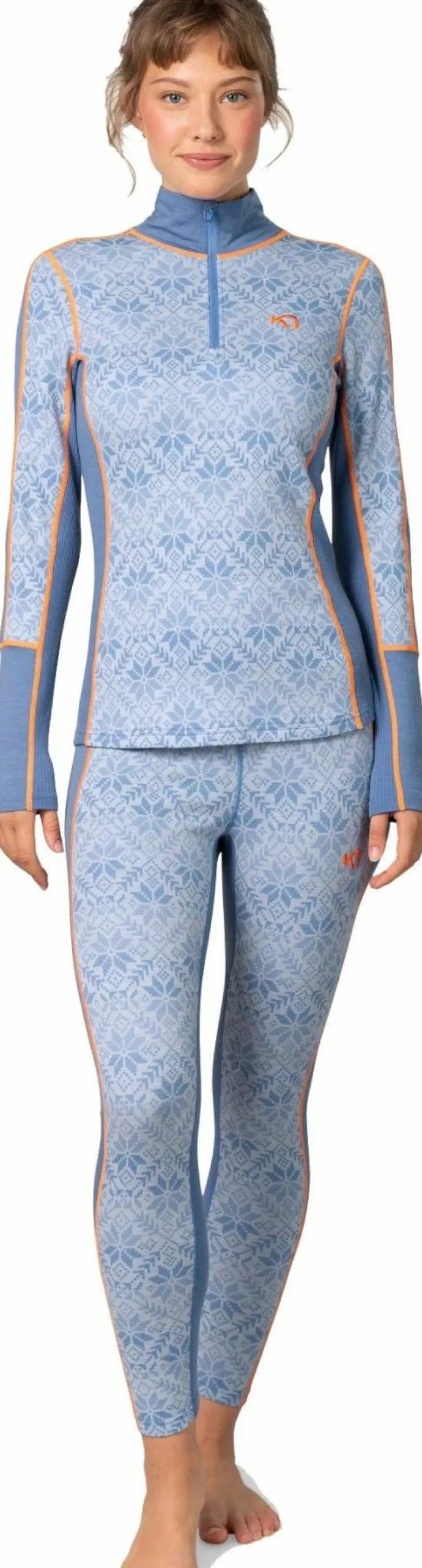 Kari Traa Women's Anna Half Zip Sea Clearance