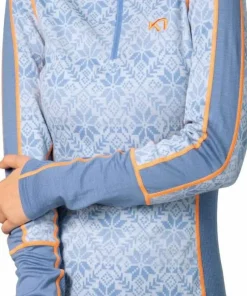 Kari Traa Women's Anna Half Zip Sea Clearance