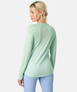 Kari Traa Women's Embla Wool Long Sleeve Light Green