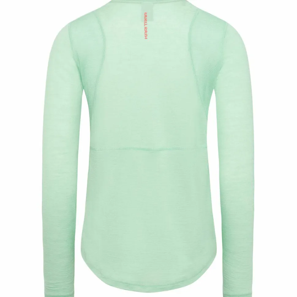 Kari Traa Women's Embla Wool Long Sleeve Light Green