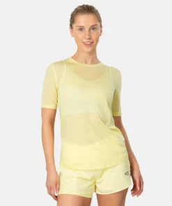 Kari Traa Women's Embla Wool Tee Mellow Yellow