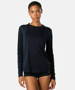 Kari Traa Women's Embla Wool Long Sleeve Dark Navy Blue Discount