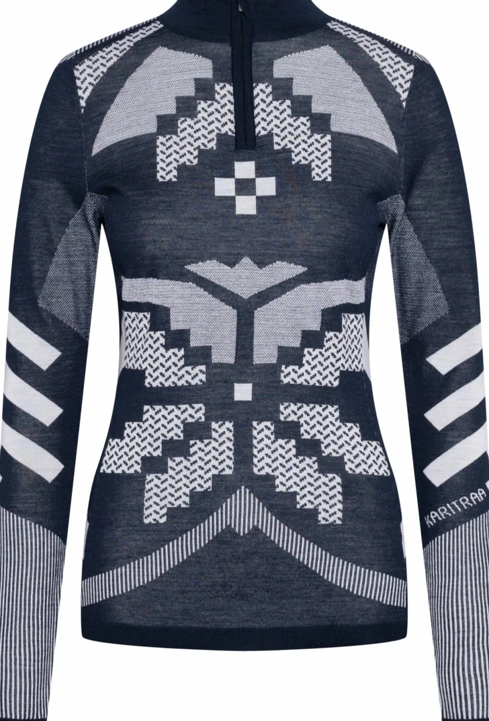 Kari Traa Women's Faith Half Zip Dark Navy Blue Sale