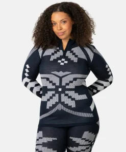 Kari Traa Women's Faith Half Zip Dark Navy Blue Sale