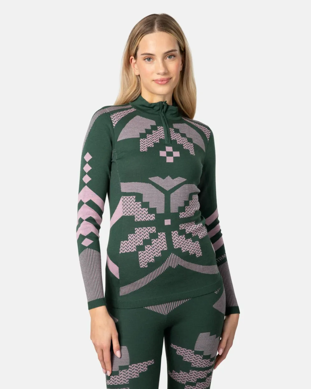Kari Traa Women's Faith Half Zip Thyme Discount