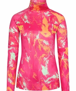 Kari Traa Women's Fierce Long Sleeve Bright Pink Best