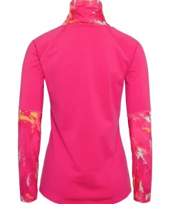 Kari Traa Women's Fierce Long Sleeve Bright Pink Best