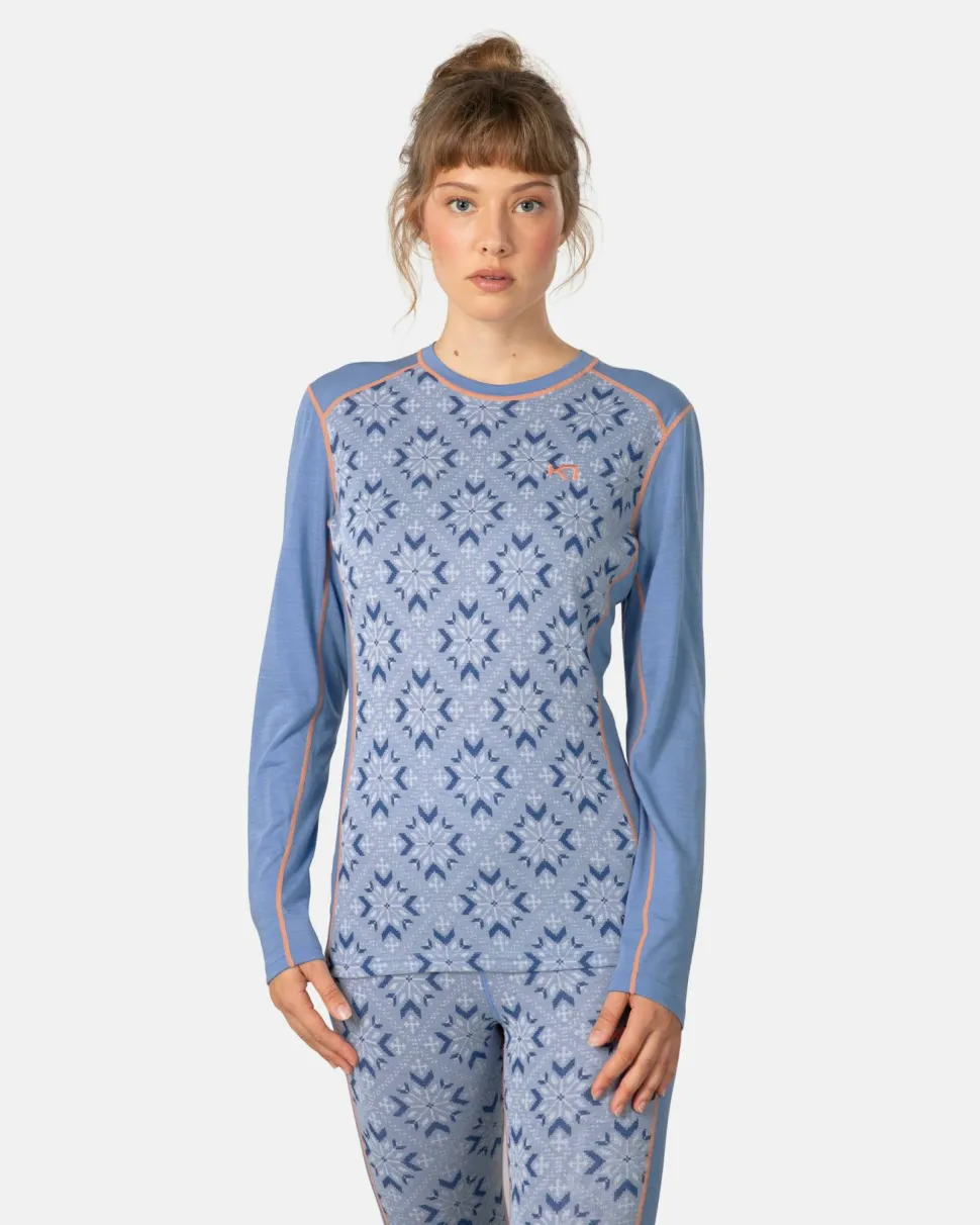 Kari Traa Women's Iselin Long Sleeve Sea
