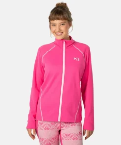 Clearance Women's Kari Full Zip Fleece Damtröjor & Skjortor|Skidkläder Dam