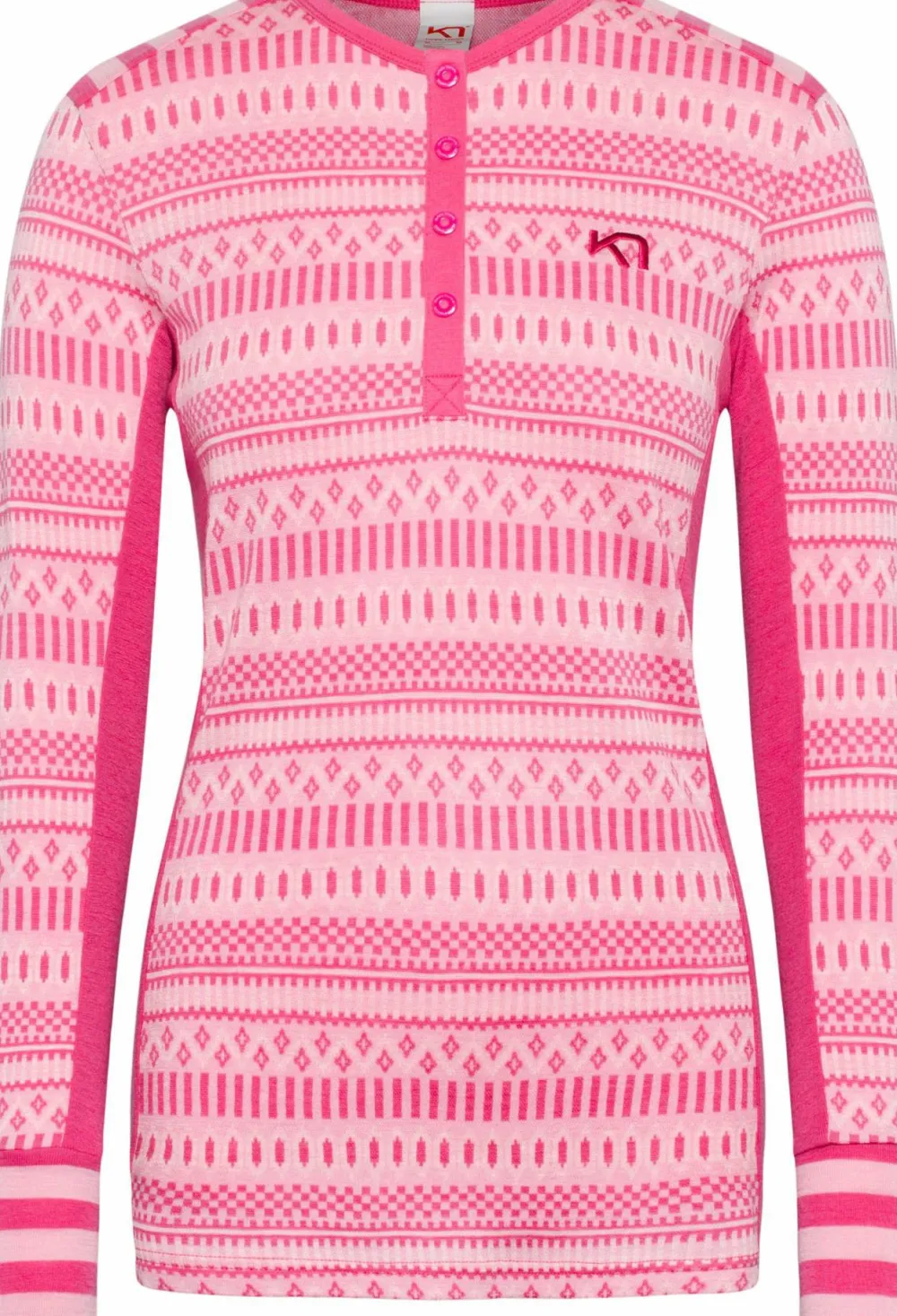 Kari Traa Women's Åkle Long Sleeve Bright Pink Outlet