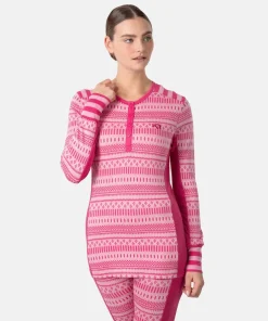 Kari Traa Women's Åkle Long Sleeve Bright Pink Outlet
