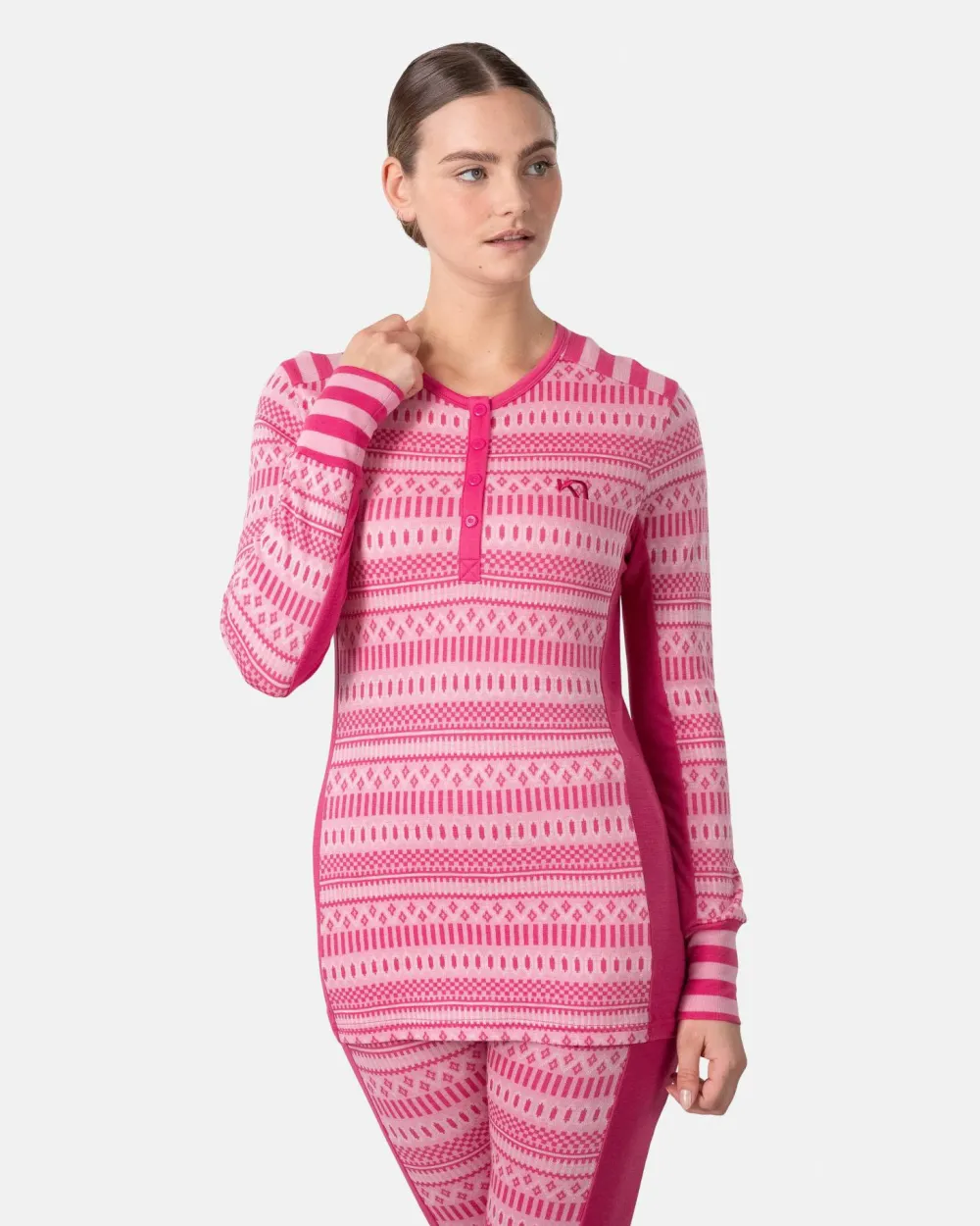 Kari Traa Women's Åkle Long Sleeve Bright Pink Outlet