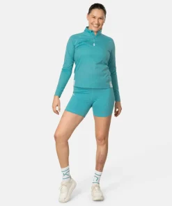 Clearance Women's Leah Half Zip Damtröjor & Skjortor|Träningskläder Dam