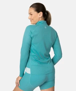 Clearance Women's Leah Half Zip Damtröjor & Skjortor|Träningskläder Dam