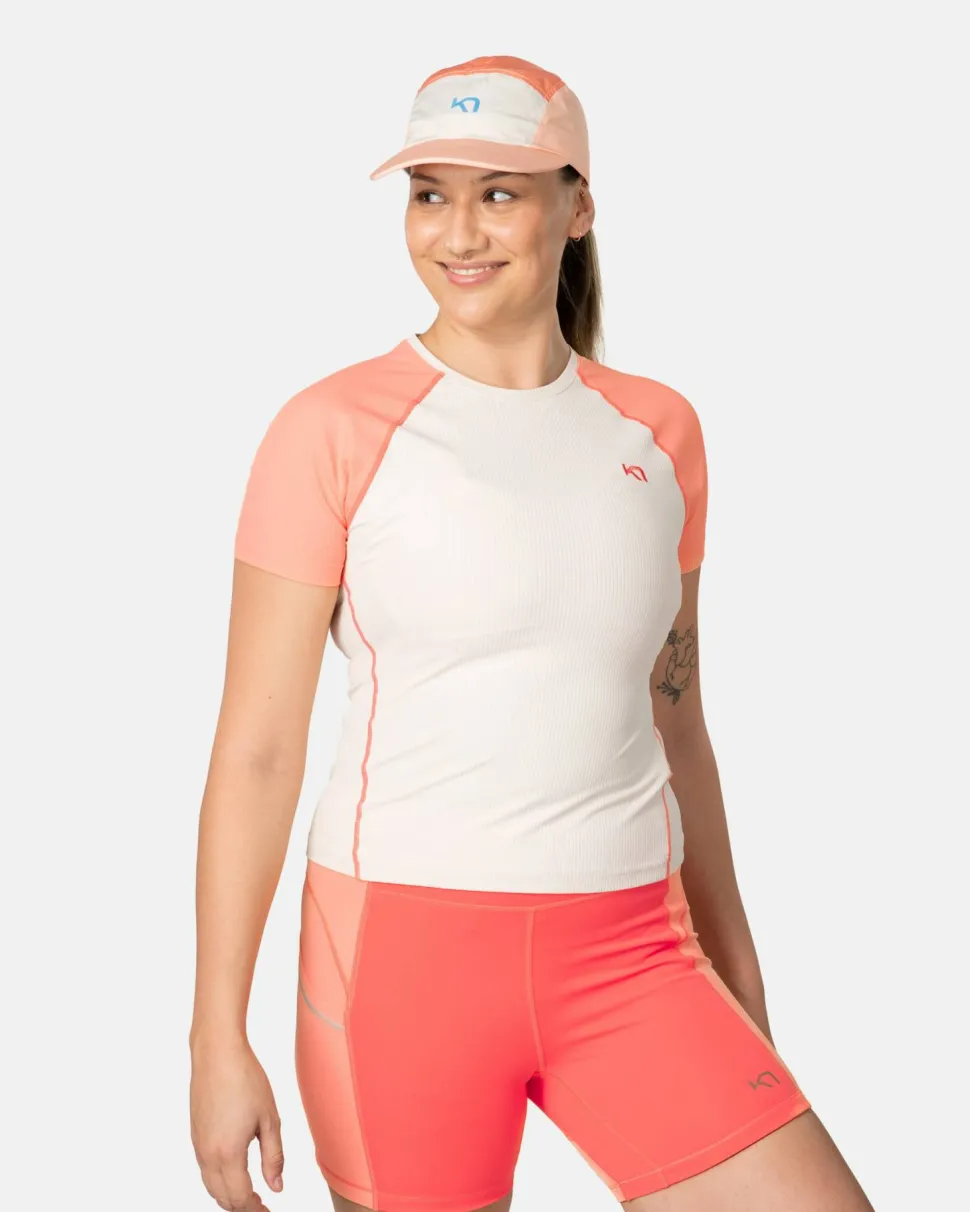 Kari Traa Women's Linnea Tee Peach Bloom