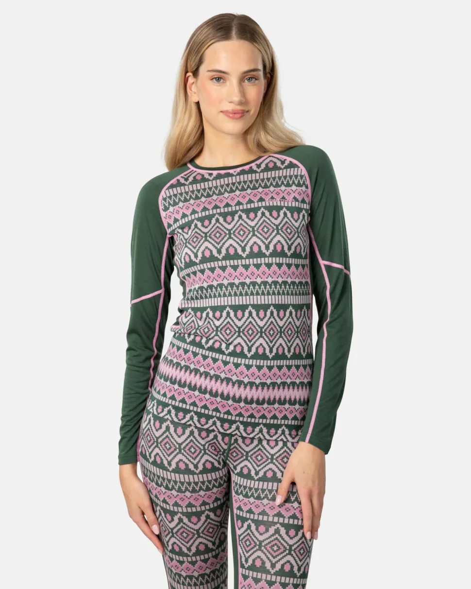 Kari Traa Women's Malia Long Sleeve Thyme