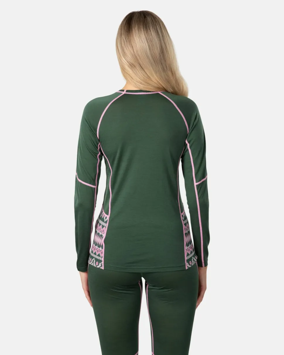 Kari Traa Women's Malia Long Sleeve Thyme