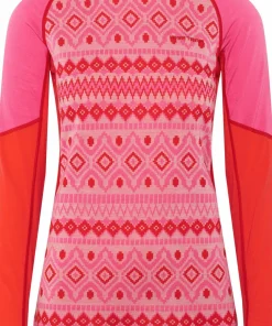 Kari Traa Women's Malia Long Sleeve Bright Pink Hot