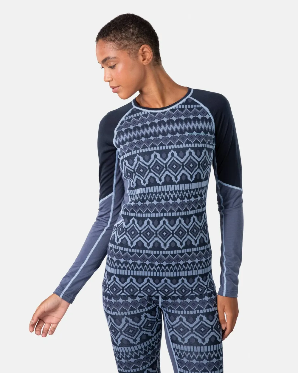 Kari Traa Women's Malia Long Sleeve Dark Navy Blue Online