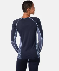 Kari Traa Women's Malia Long Sleeve Dark Navy Blue Online