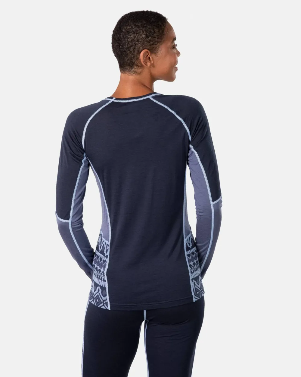 Kari Traa Women's Malia Long Sleeve Dark Navy Blue Online