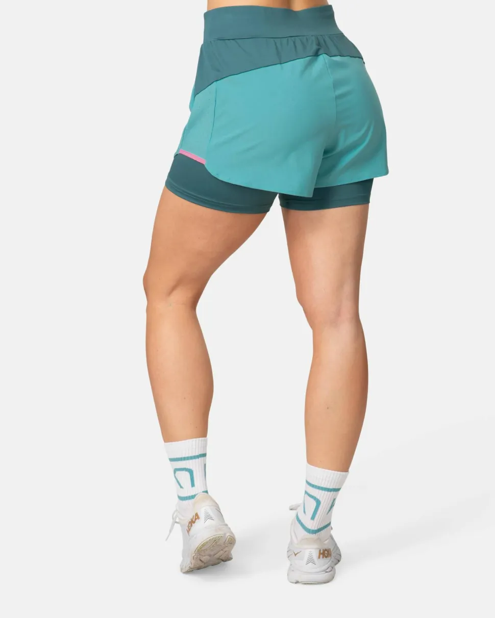 Kari Traa Women's Mija Training Shorts Blue Lagoon