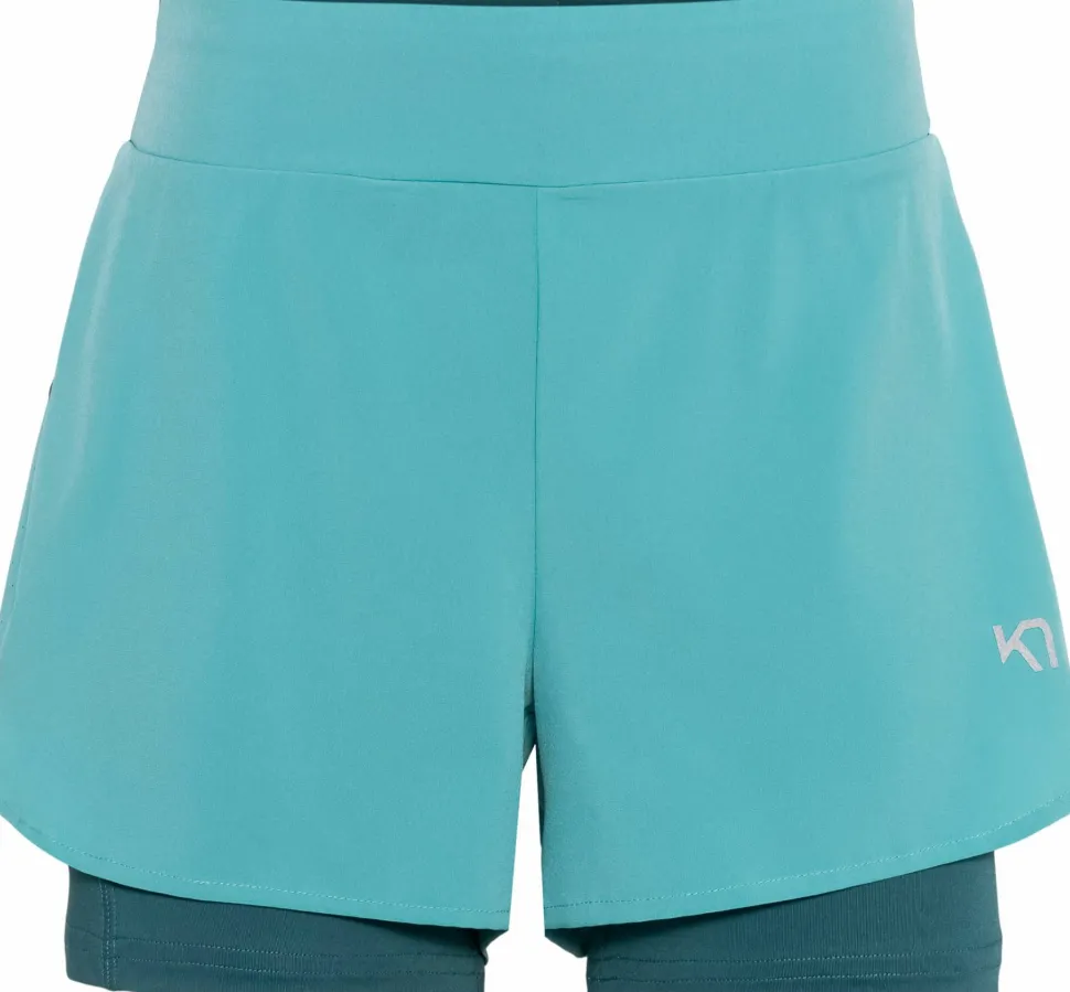 Kari Traa Women's Mija Training Shorts Blue Lagoon