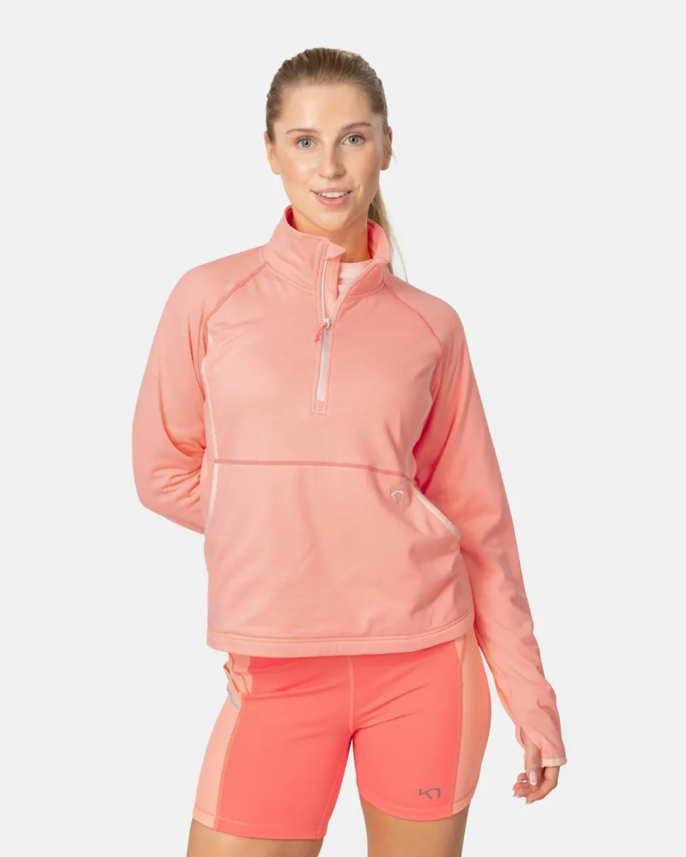 Kari Traa Women's Mika Fleece Peach Bloom