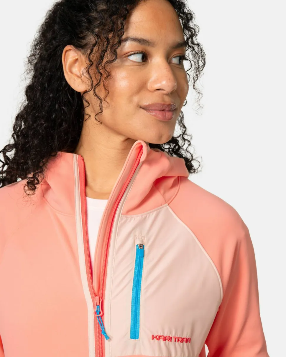 Kari Traa Women's Nia Midlayer Peach Bloom