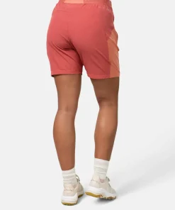 Kari Traa Women's Sanne Trail Shorts 7in Peach Pink