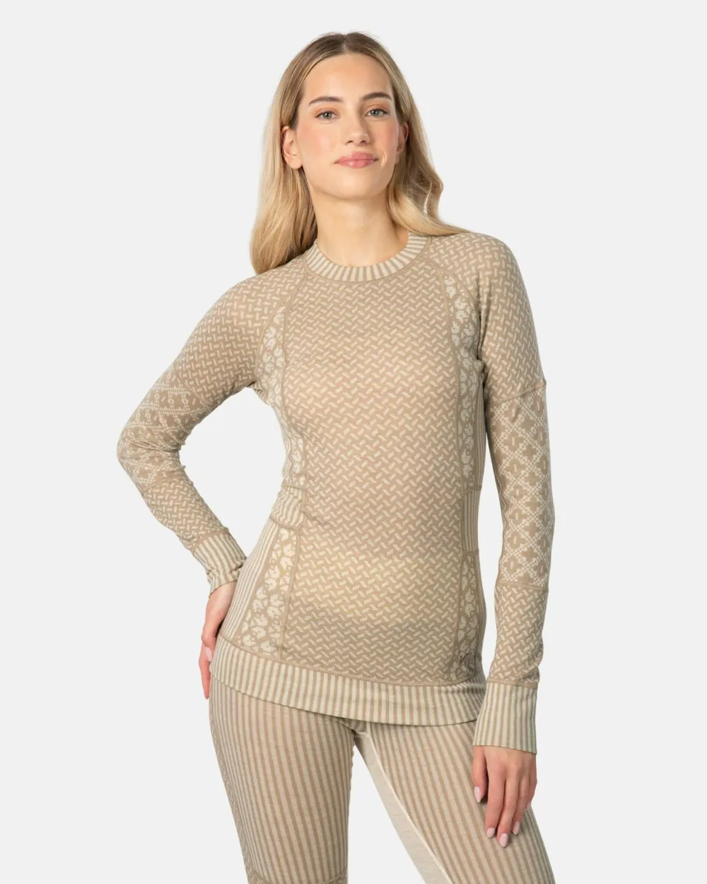 Kari Traa Women's Smekker Long Sleeve Mocha Hot