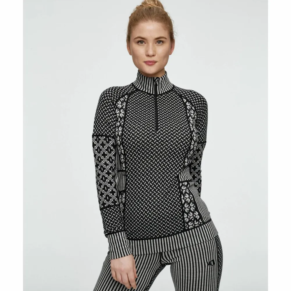 Kari Traa Women's Smekker Half Zip BLACK Sale