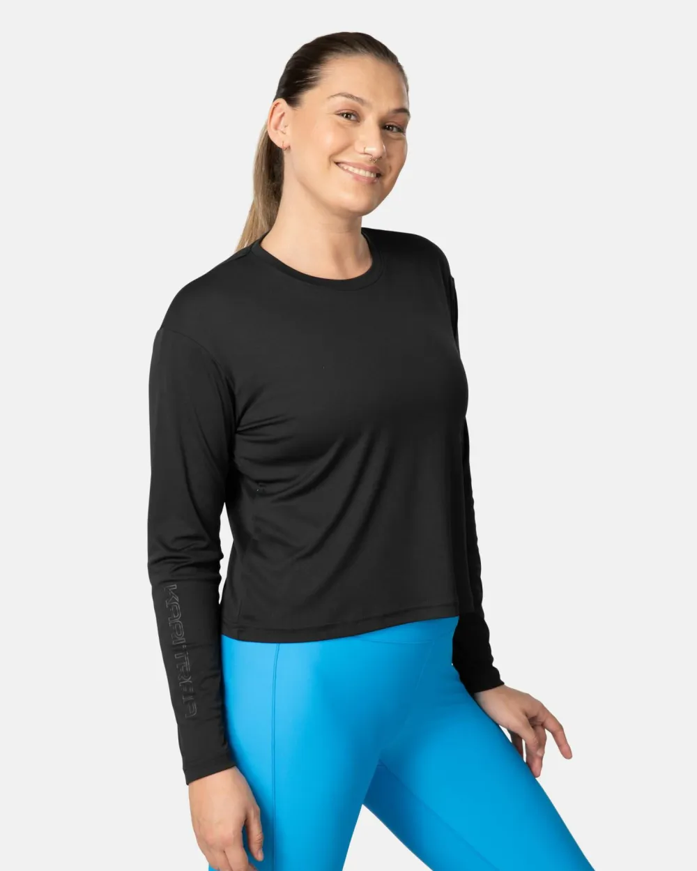 Kari Traa Women's Una Long Sleeve Black Clearance