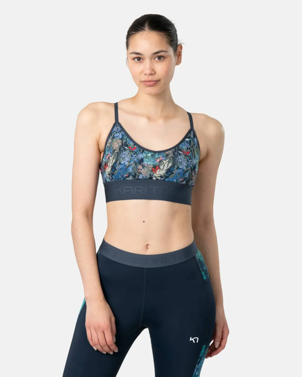 Kari Traa Women's Var Printed Dark Navy Blue Hot