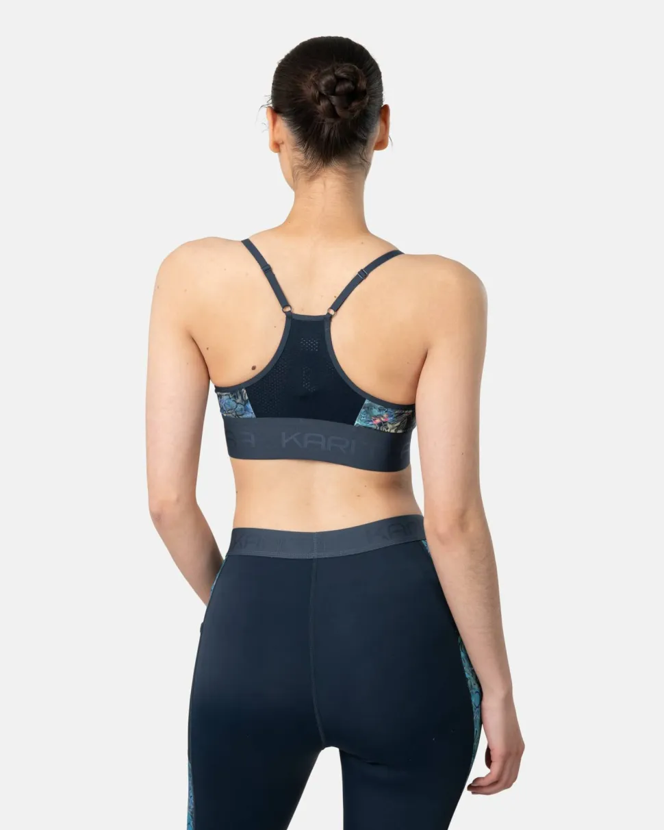 Kari Traa Women's Var Printed Dark Navy Blue