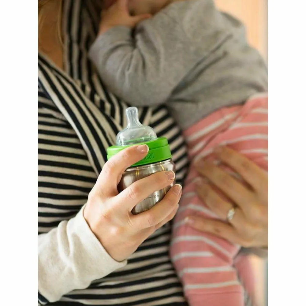 Klean Kanteen Baby Bottle 266 ml brushed stainless Hot