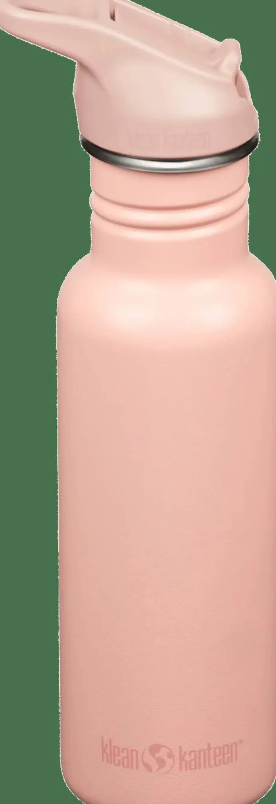 Klean Kanteen Classic Narrow 532 ml (W/ Flip Seal Sport Cap and Straw) Peach Parfait Clearance