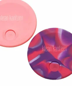 Klean Kanteen Kid Cup Straw Lid 2-Pack Pink Tie Dye