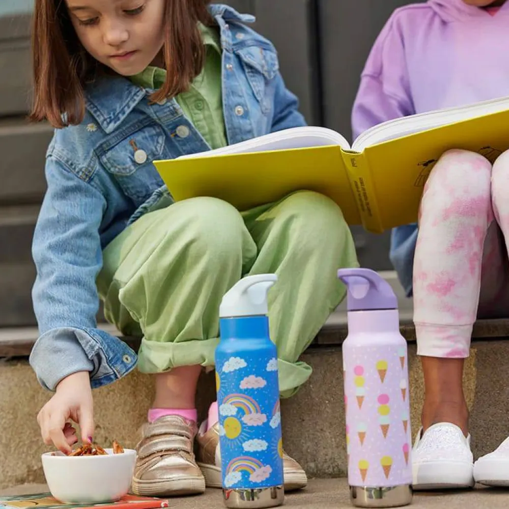 Hot Kids' Classic Insulated Water Bottle with Flip Seal Sport Cap and Straw Kök & Tillbehör
