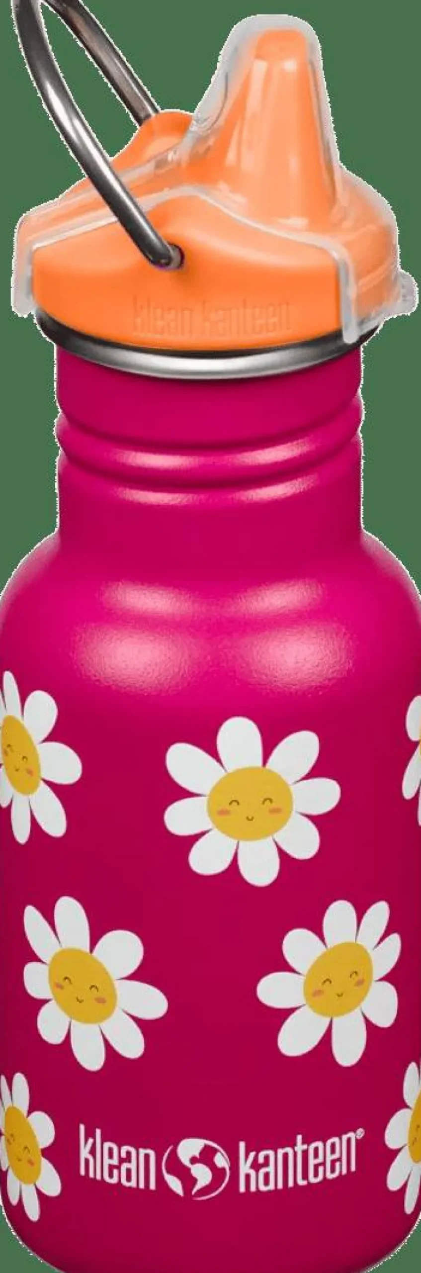 Klean Kanteen Kids' Classic Narrow 355ml (W/ Kid Sippy) Happy Flowers Online