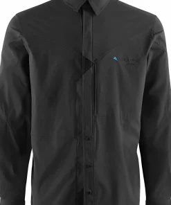 Klättermusen Men's Garm Long-Sleeve Shirt Raven