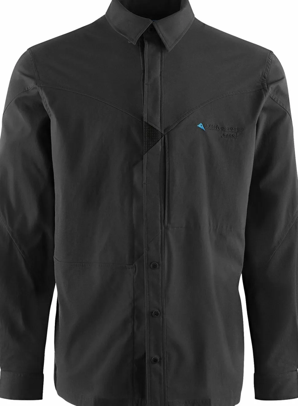 Klättermusen Men's Garm Long-Sleeve Shirt Raven
