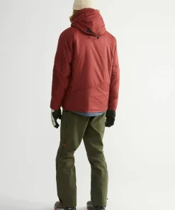 Klättermusen Men's Lödyn Hood Jacket Madder Red