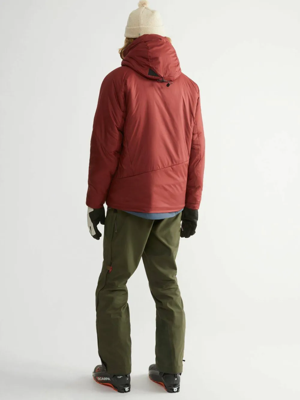 Klättermusen Men's Lödyn Hood Jacket Madder Red