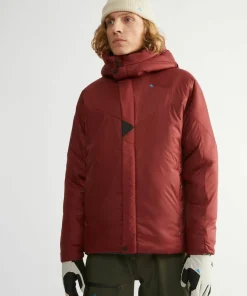 Klättermusen Men's Lödyn Hood Jacket Madder Red