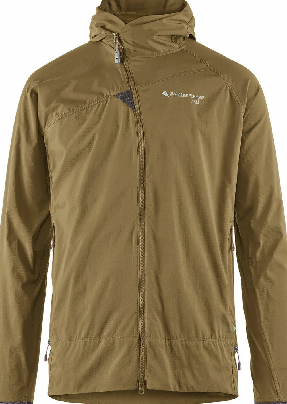 Klättermusen Men's Nal Hooded Jacket Olive New