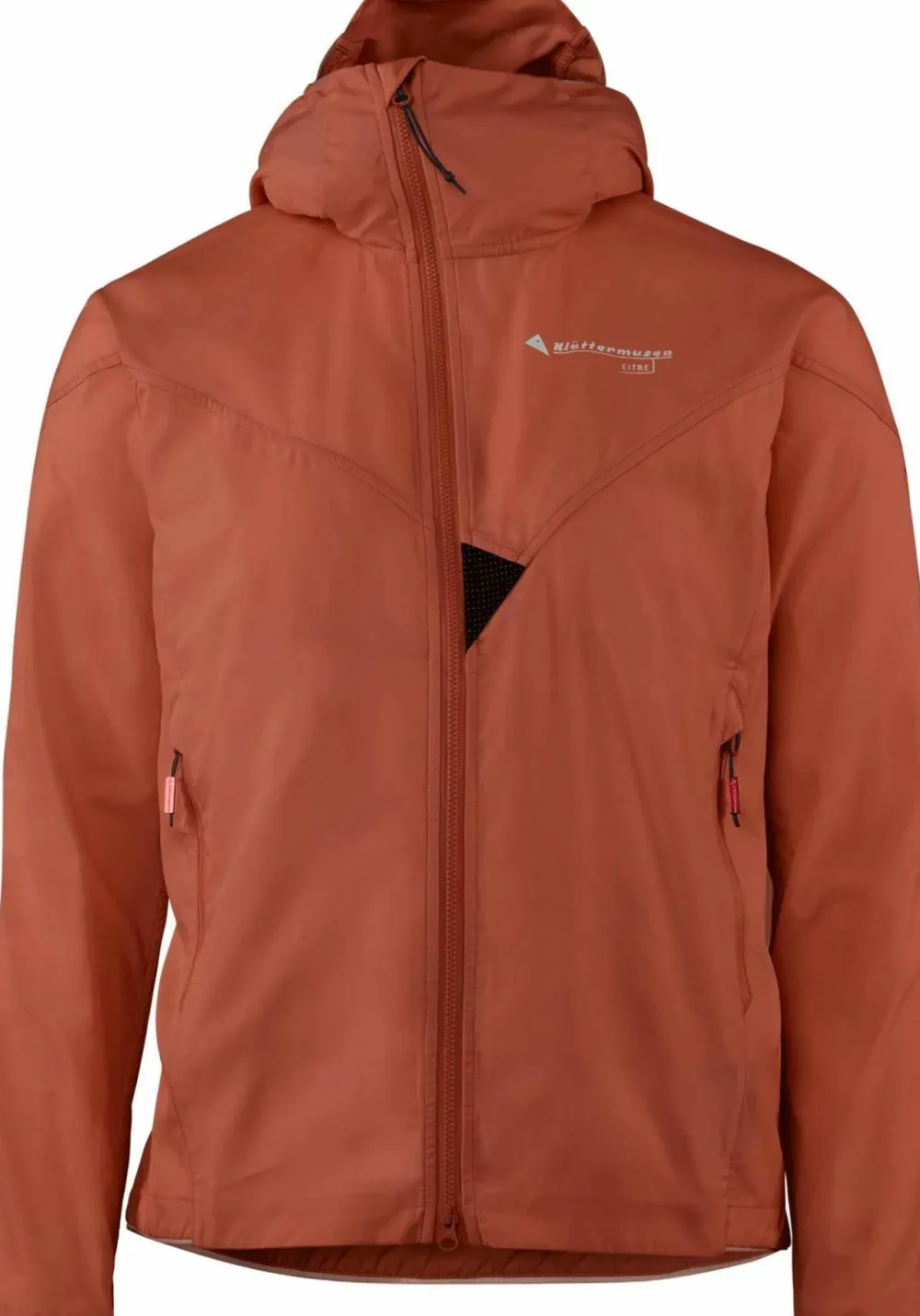 Klättermusen Women's Eitre Zip Hood Jacket Stone Red Outlet