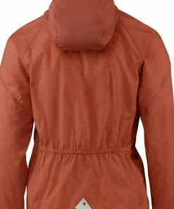 Klättermusen Women's Eitre Zip Hood Jacket Stone Red Outlet