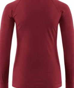 Klättermusen Women's Fafne Crew Dark Russet