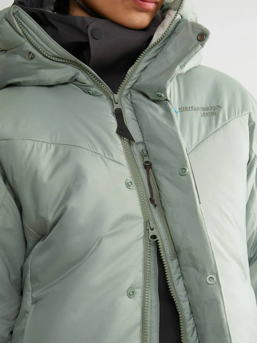 Klättermusen Women's Lödyn Hood Jacket Faded Green Clearance